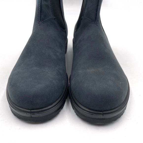 Blundstone Men's Boots in Navy and Black - Picture 3 of 8